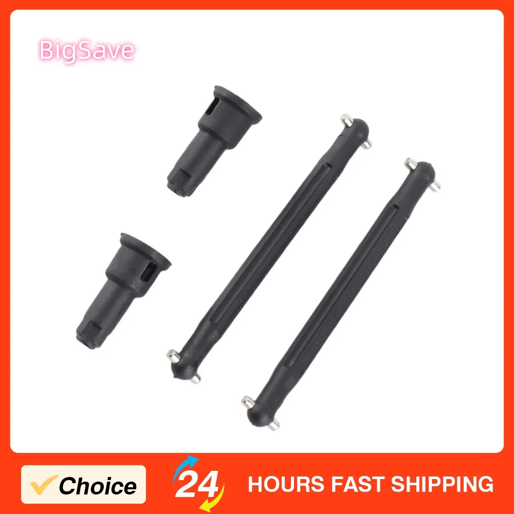 Rear CVD Drive Shaft Dogbone Set Steel Construction Efficient Increased Driving Force for SCY16101 16102 16103 16201 1/16 RC Car