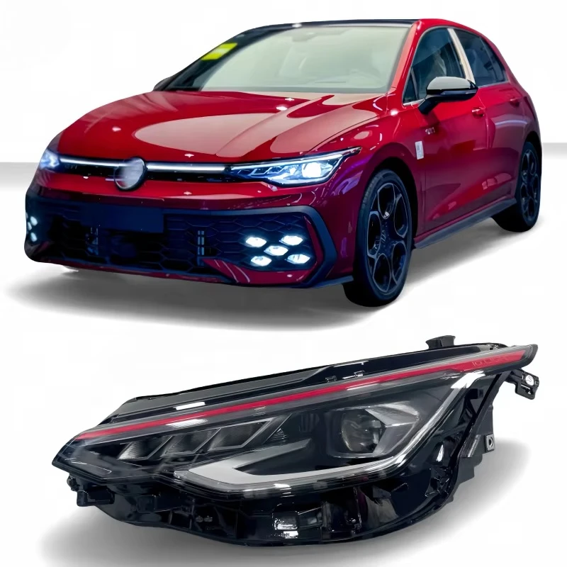 New 8.5 GTI 12V 6000K LED Headlights 2025-2026 4000 Lm Universal Fitment Car Lighting System Modification Upgrade
