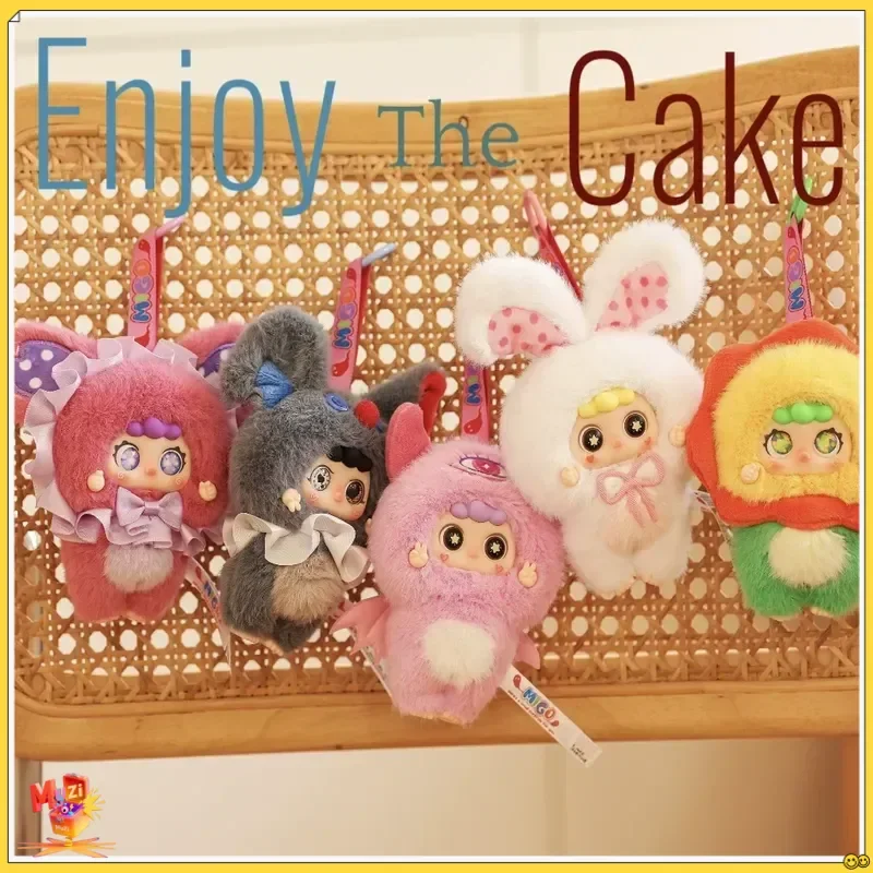 

Новая оригинальная детская три миго, маленькая серия «Кошелек или жизнь», виниловая слепая коробка для лица, кукла, сумка, подвеска, детский подарок на день рождения, орнамент