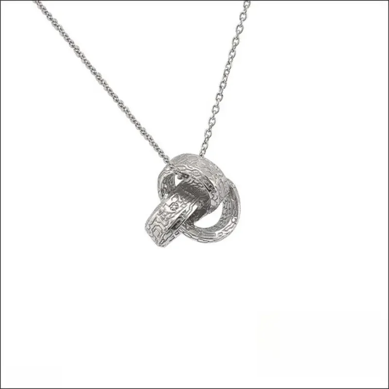 여성을위한 Dr.STONE 목걸이 코스프레 이시가미 목걸이 여성 고품질 트렌드 실버 컬러 패션 애호가 선물 쥬얼리