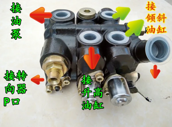 Hangcha Heli forklift hydraulic distributor pressure distributor hydraulic 2 tons 3 tons multi-way valve