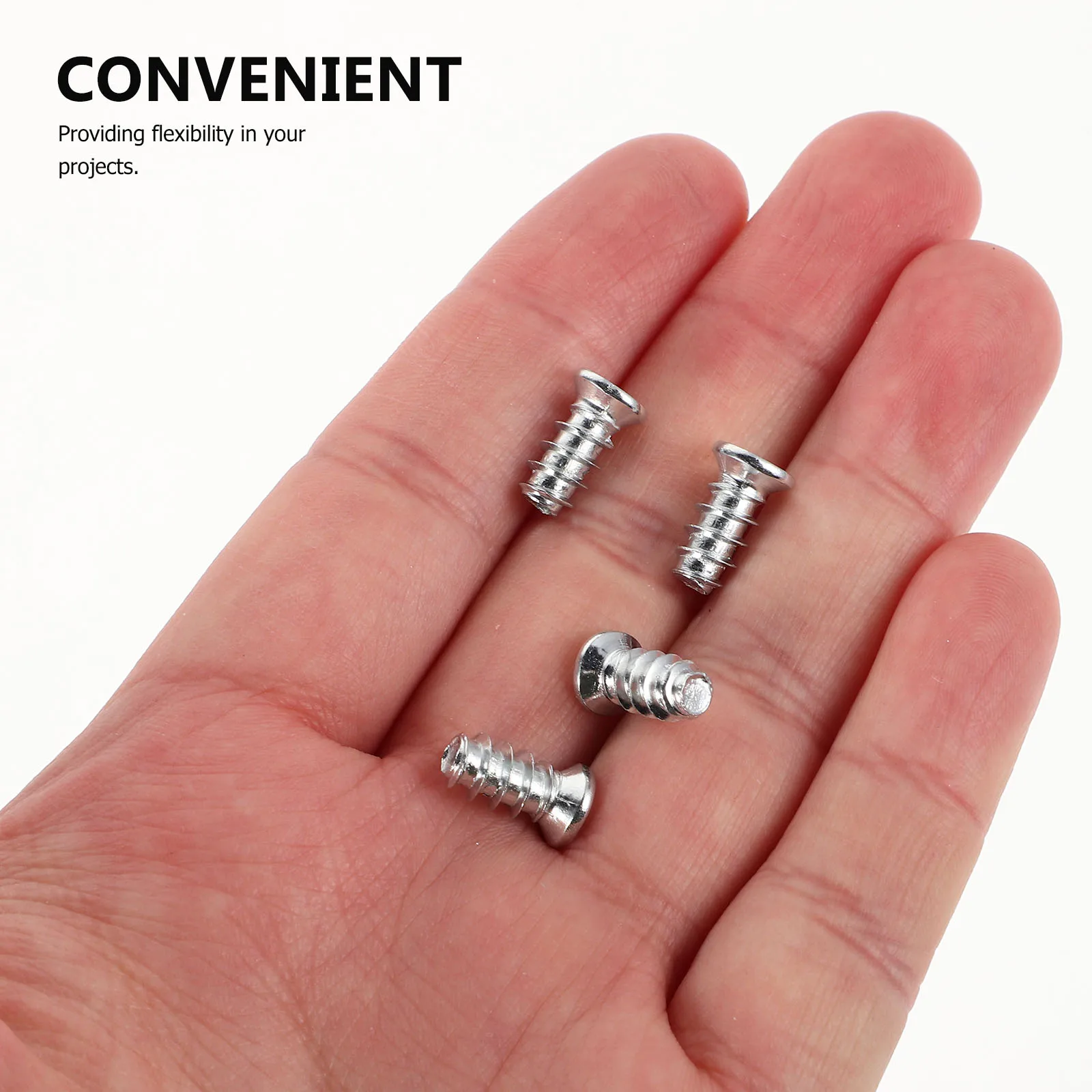 

12pcs 12MM Plate Screws Wooden Furniture Stainless Steel Shelf Corner Brace Cabinet Hardware Furniture Fasteners