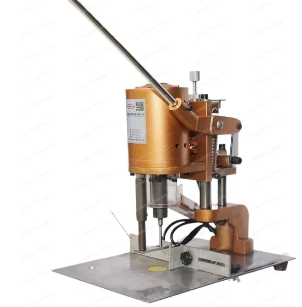 220V/180W Single Round Hole Punching Loose-Leaf Voucher Paper Punching Machine DK-150 Electric Tag Punching Machine