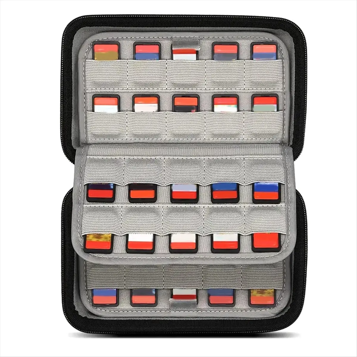【ELEVATE LIFE】80 Game Card Holders and Storage Boxes Suitable for / Games or SD Cards
