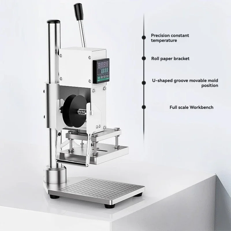 2025 Manual Hot Stamping Machine, Fast Hot Stamping and Labeling Machine, PUPVC Leather Embossing Machine, LOGO