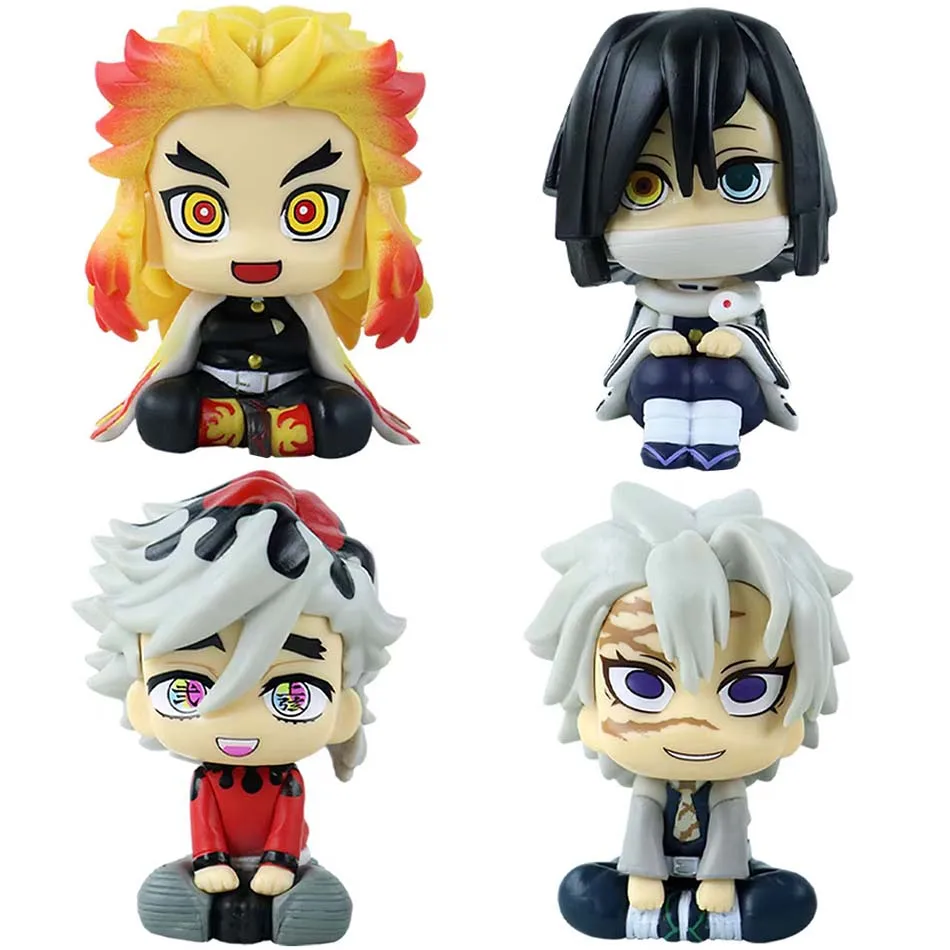 Action-Figur Dämonentöter Kimetsu YAIBA Animierte Charaktere Spielzeug-Sammlung MH Looking Up Kamado Tanjirou Nezuko Spielzeugmodelle
