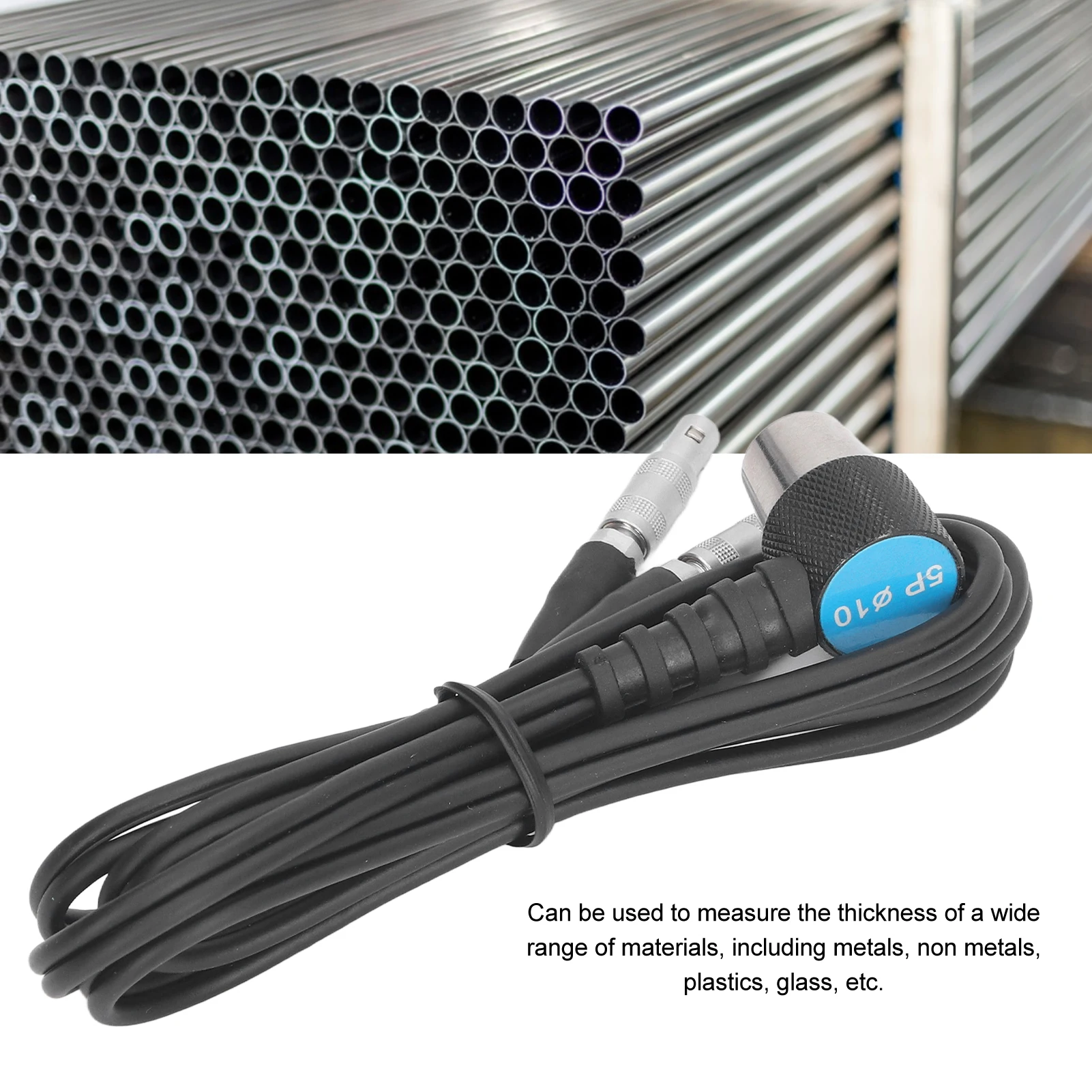 اختبار محول قياسي بالموجات فوق الصوتية ، مقياس سمك ، متر ، شاشة استبدال