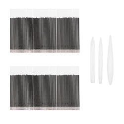 Milisten Silicone Molds 3Pcs Pen Shape Resin Molds Ballpoint Pen Casting Molds 50 Refill Pens Diy Crafts