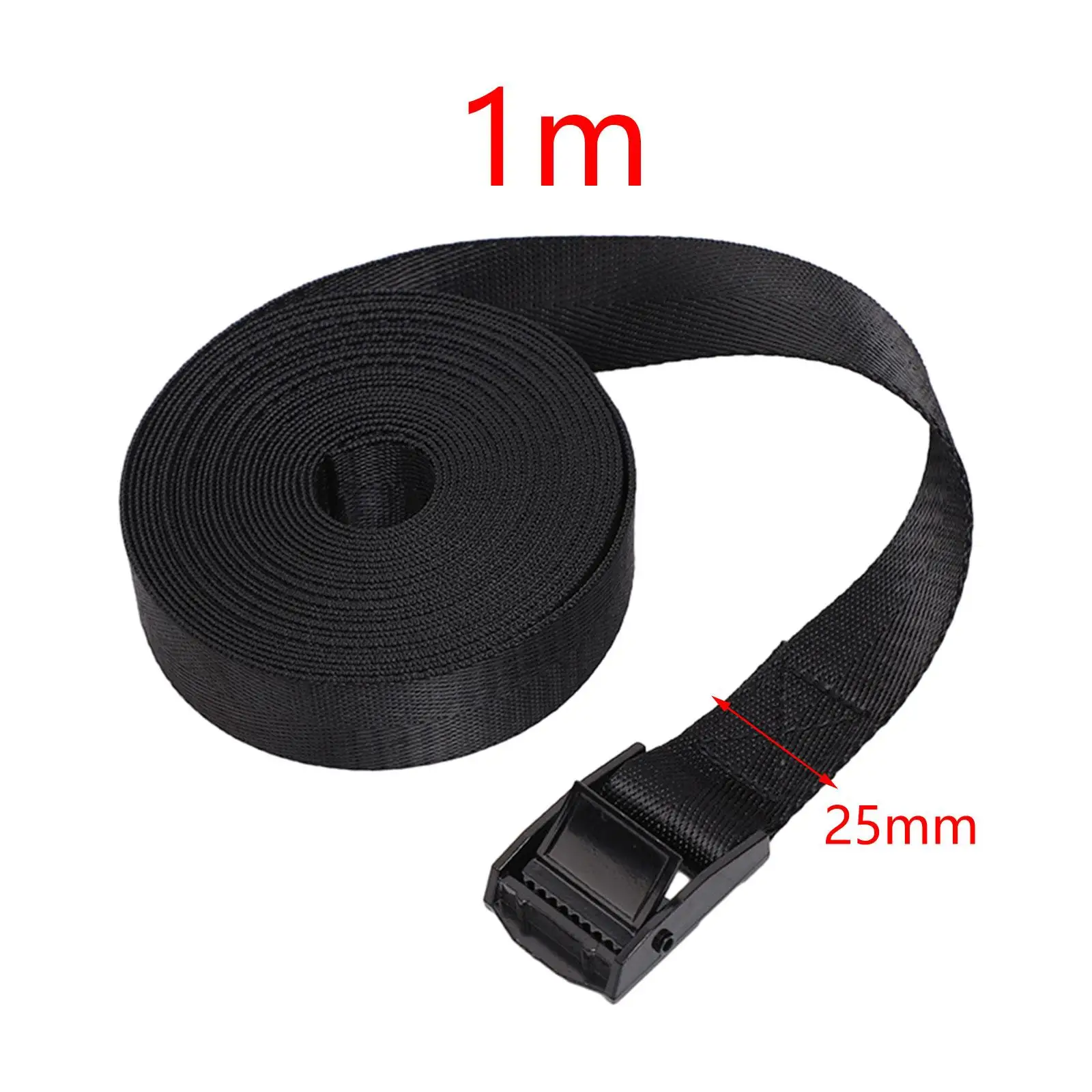 2Pcs Tie Down Straps Lashing Straps Luggage Belt Fixing Strap Adjustable Car Roof Rack Straps for Snowboard, Trailer, Moving