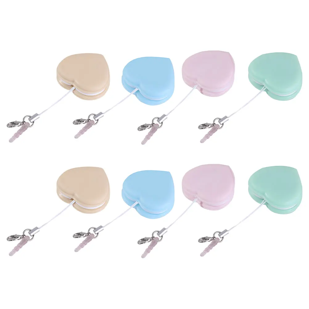 

8 Pcs Surface Mobile Phone Screen Wiper Cleaner Macaron Glass for Silica Gel Macaroon Wipes