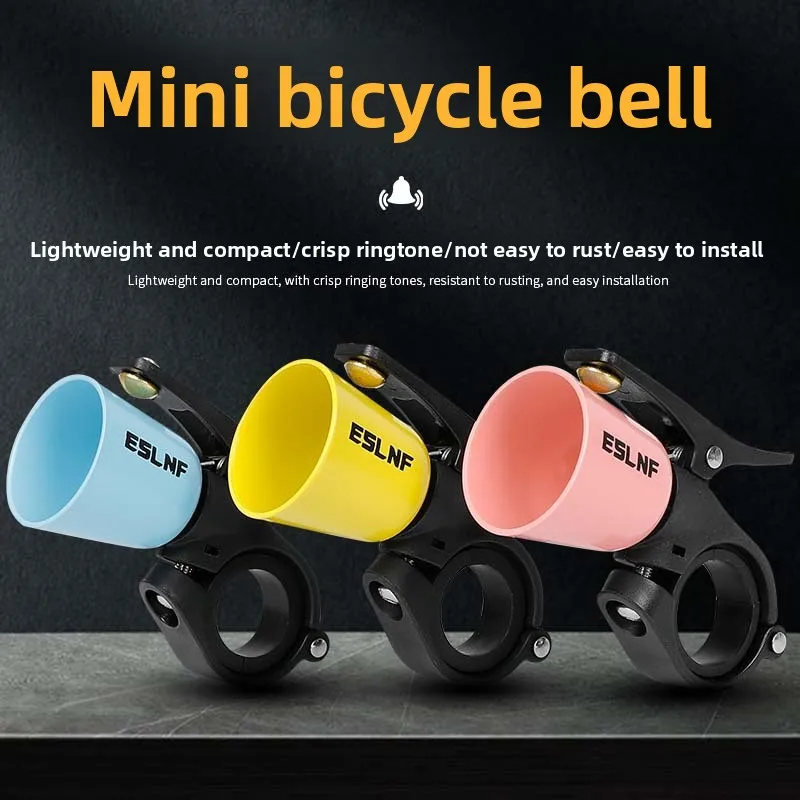 

ESLNF Bicycle Copper Bell Road Bike Mountain Bike Mini Warning Horn Outdoor Scooter Retro Bell