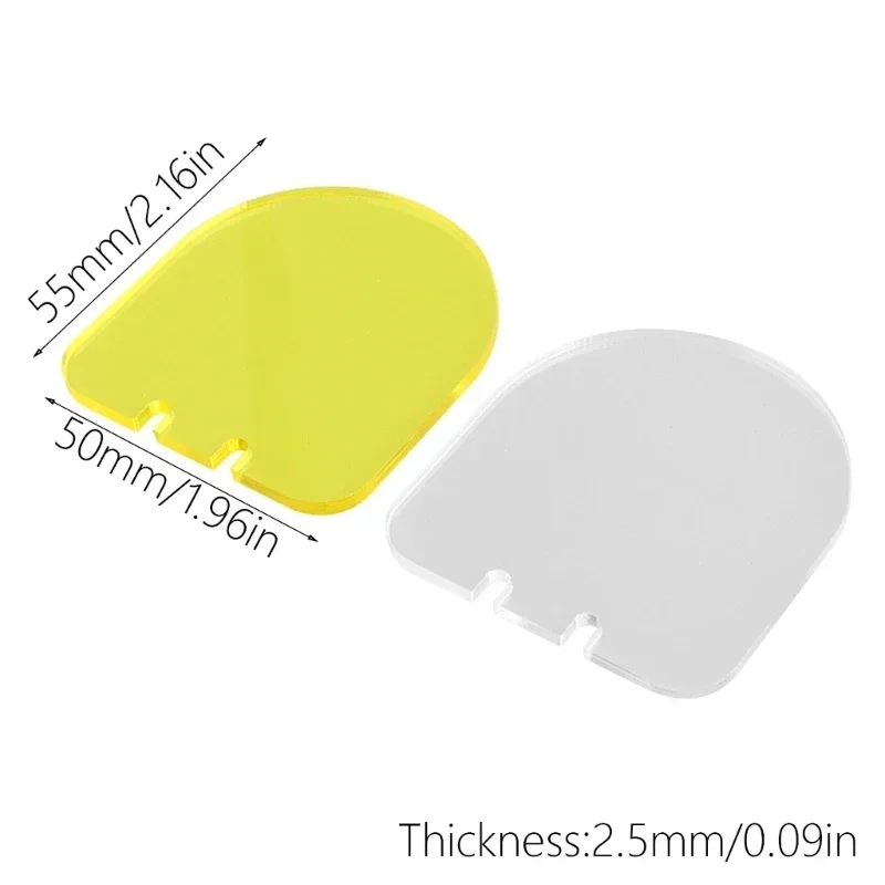 Caça brinquedo arma escopo lente protetor de tela substituição dobrável ao ar livre red dot sight óptica capa transparente proteção