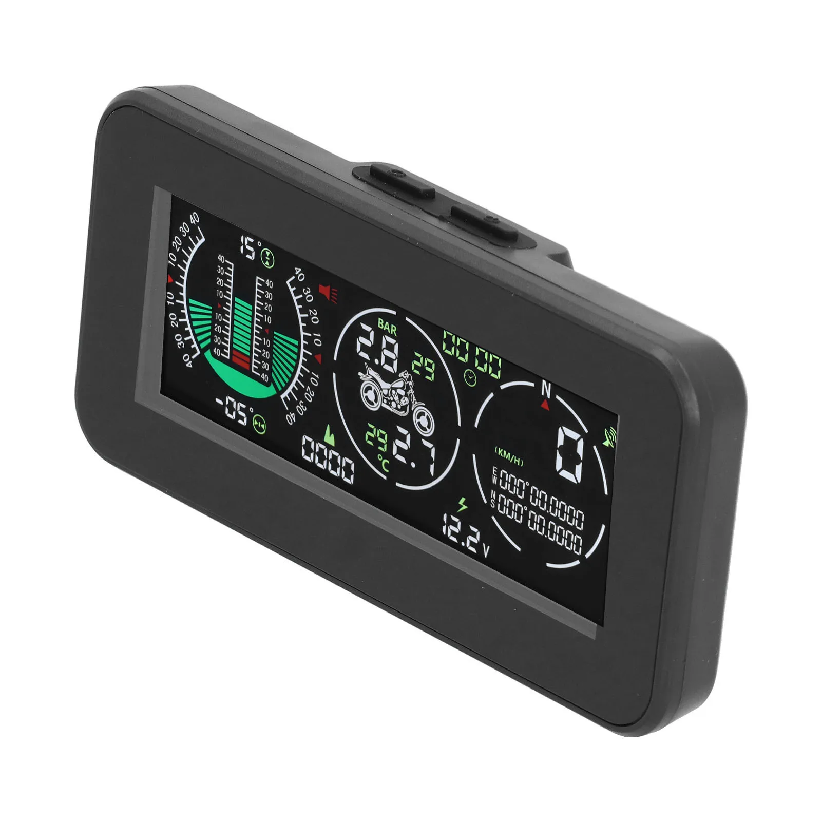 Motorcycle Head Up Display GPS Overspeed Warning Alarm Tire Pressure Monitor for Haulage Motor