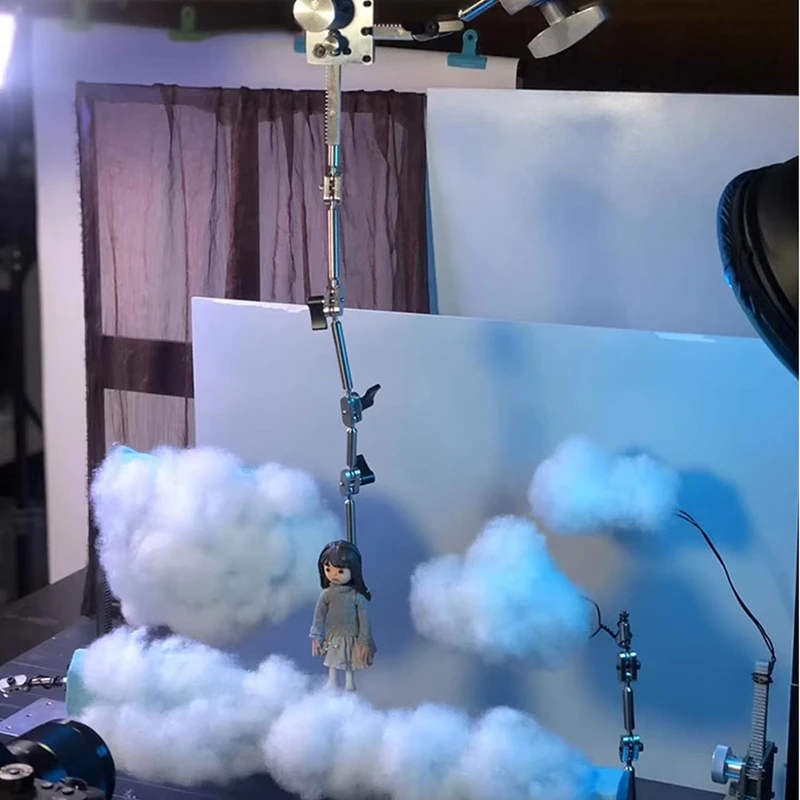 Animatiekit Diy-Stopmotion Rig Armature Rigging Systeem Met 5 Connectoren Voor Animatie, Stop Motion Bracket Filming Kit