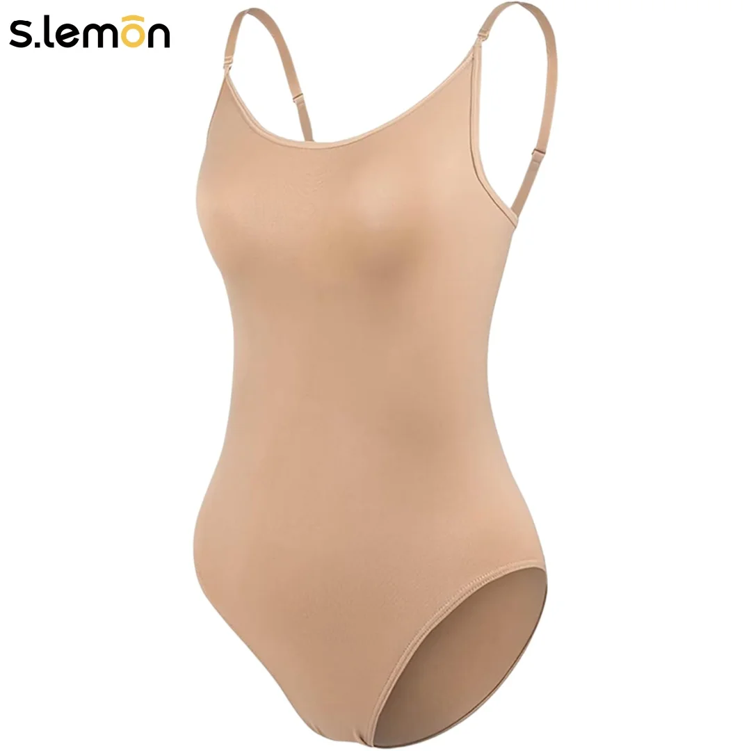 Ropa interior de baile Invisible S.lemon, camisola de Ballet en tono piel, ajustada, cambio rápido, ropa de práctica para actuación, mujeres y niñas