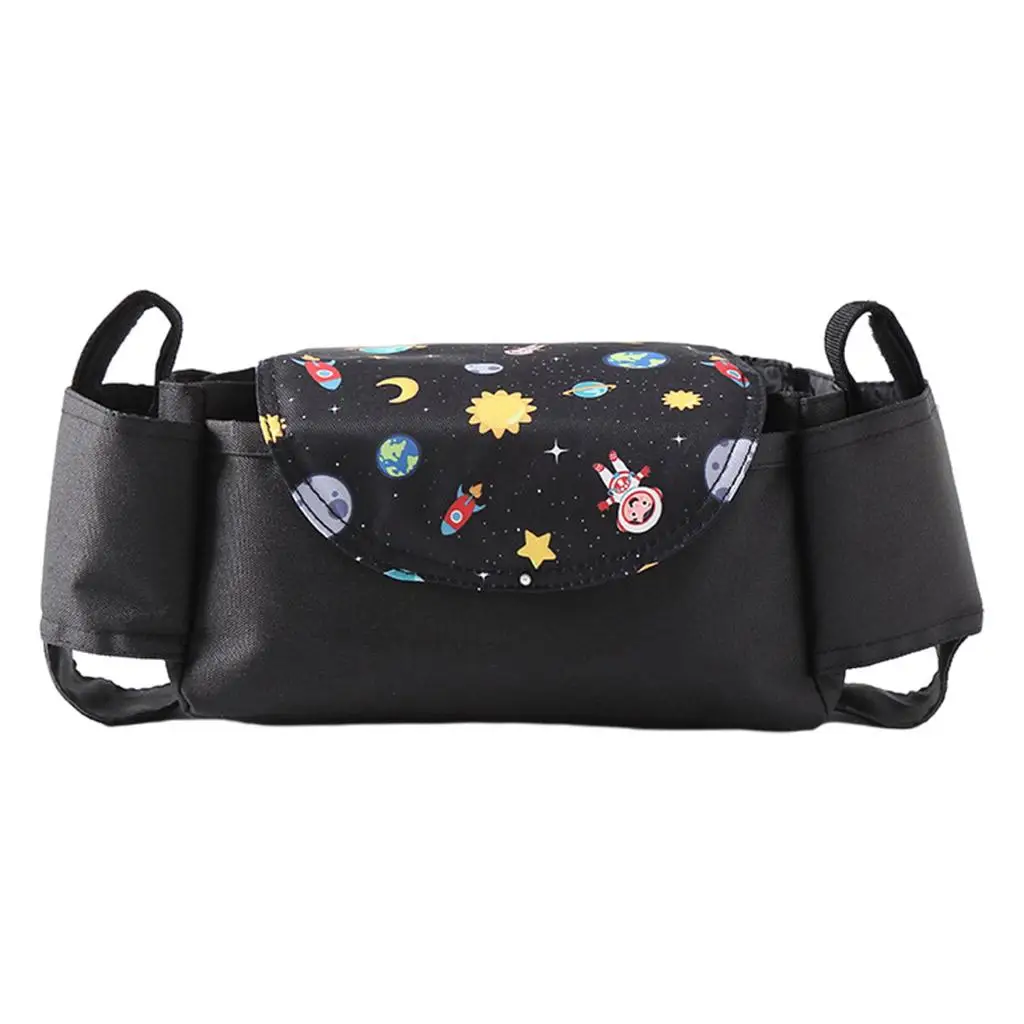 Stroller Organizer Large Space Toys Bottle Holder Small Easy Installation