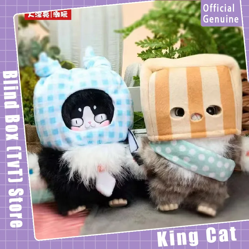 

Baby Three King Cat Офисный работник Хроники серии слепая коробка милая коллекция кукол настольное украшение модный тренд подарок
