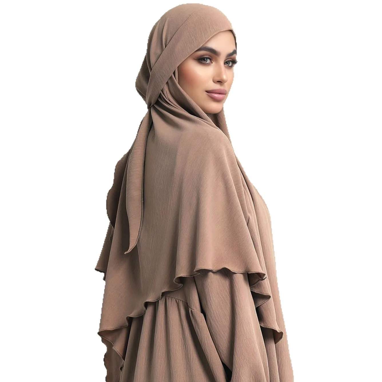 

Однотонный большой платок, мягкая шаль, модный длинный шарф для женщин, универсальный для прогулок.