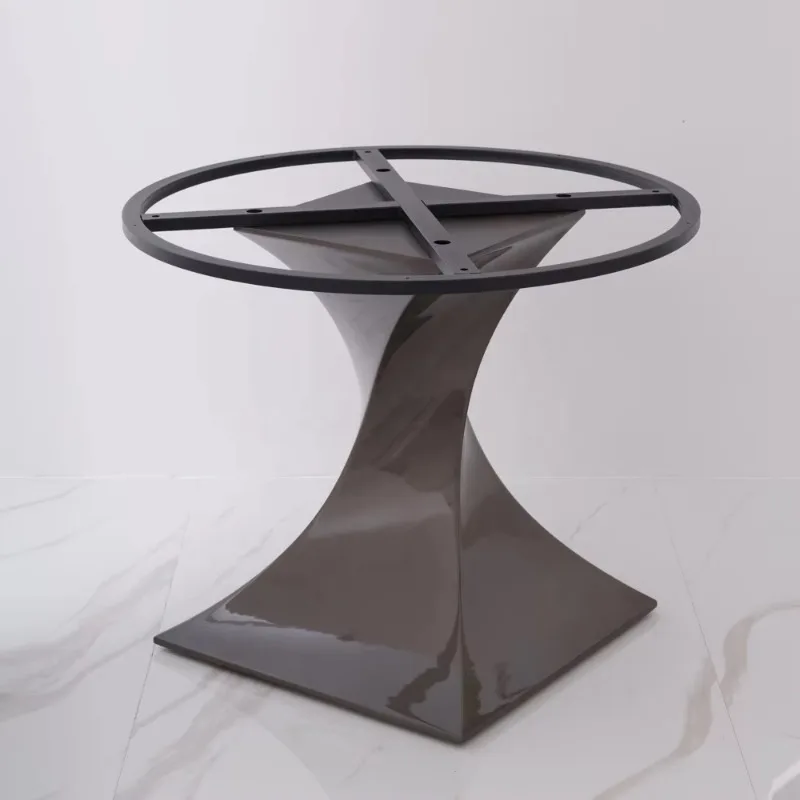Fiberglass Table Base Leg Modern Designer Steel Metal Table Leg for Coffee Dining Outdoor Living Room Hotel Workshop Unique