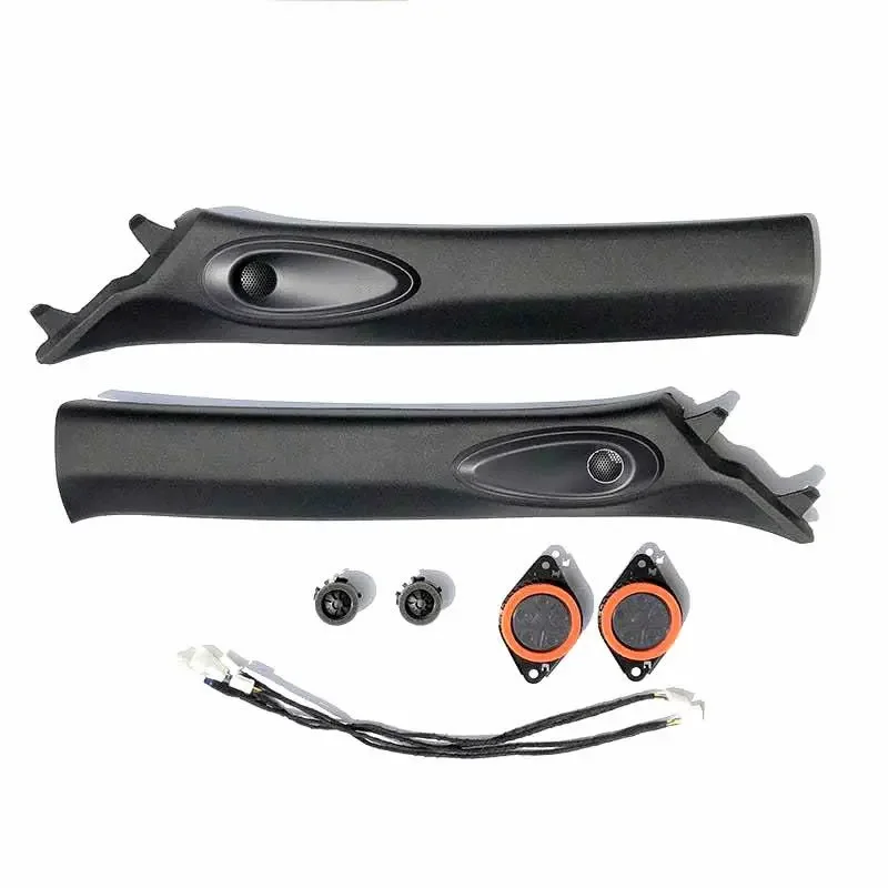 Car A-pillar mid-tweeter surround speaker audio modification upgrade midtweeter 3D surround speaker For Toyota Highlander