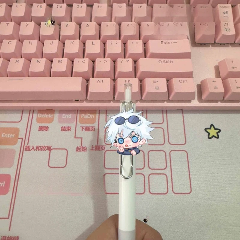 Jujutsu Kaisen Satoru Gojo Fushiguro Megumi Yuta Okkotsu Gel Pen Anime Peripherals Cute Cartoon Ballpoint Pen Kawaii Stationery