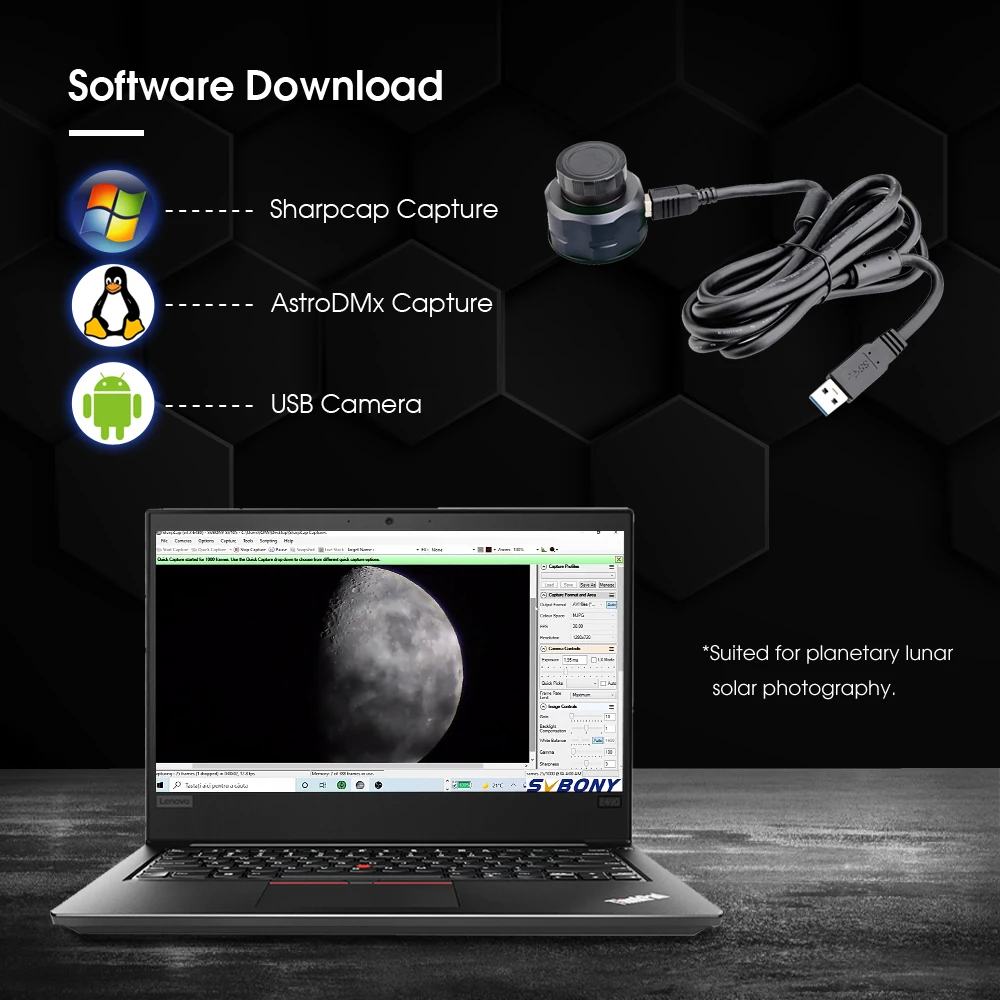 Svbony SV205/SV105 Planetary Camera Electronic Telescope Eyepiece