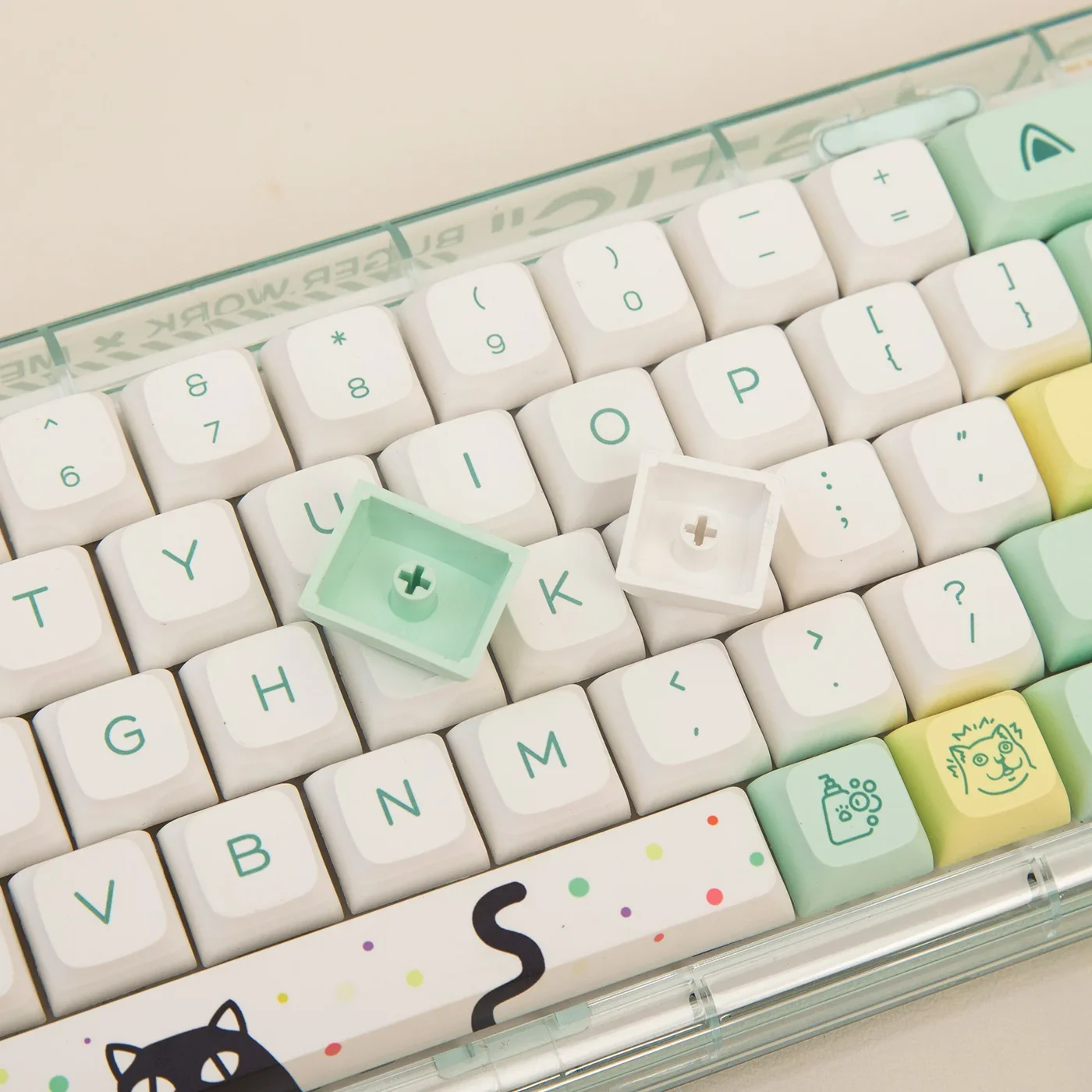 MAC Keycap XDA Height PBT Sublimation 61 75 87 96 104 108 Keys