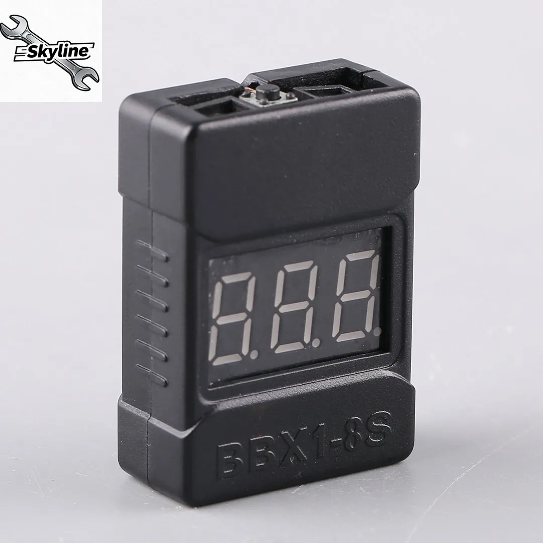 New/BX100/BB low voltage alarm/battery display/model aircraft measuring appliance/1S-8S
