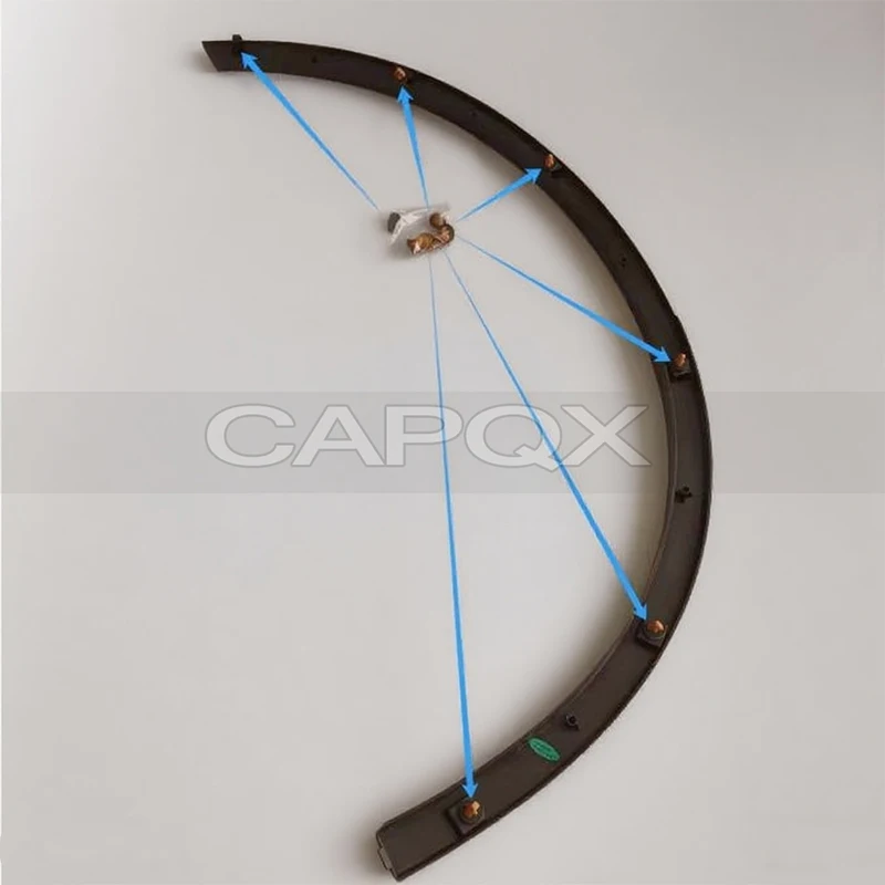 قالب قوس عجلة السيارة الأمامية لـ FAW Besturn X80 2013-2016 درابزين الحواجب أقواس العجلات ملحقات السيارة #3