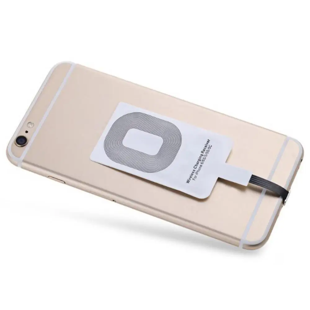 1A Qi Wireless Charging Receiver Adapter for iOS 7 8 Plus 11 Pro Max