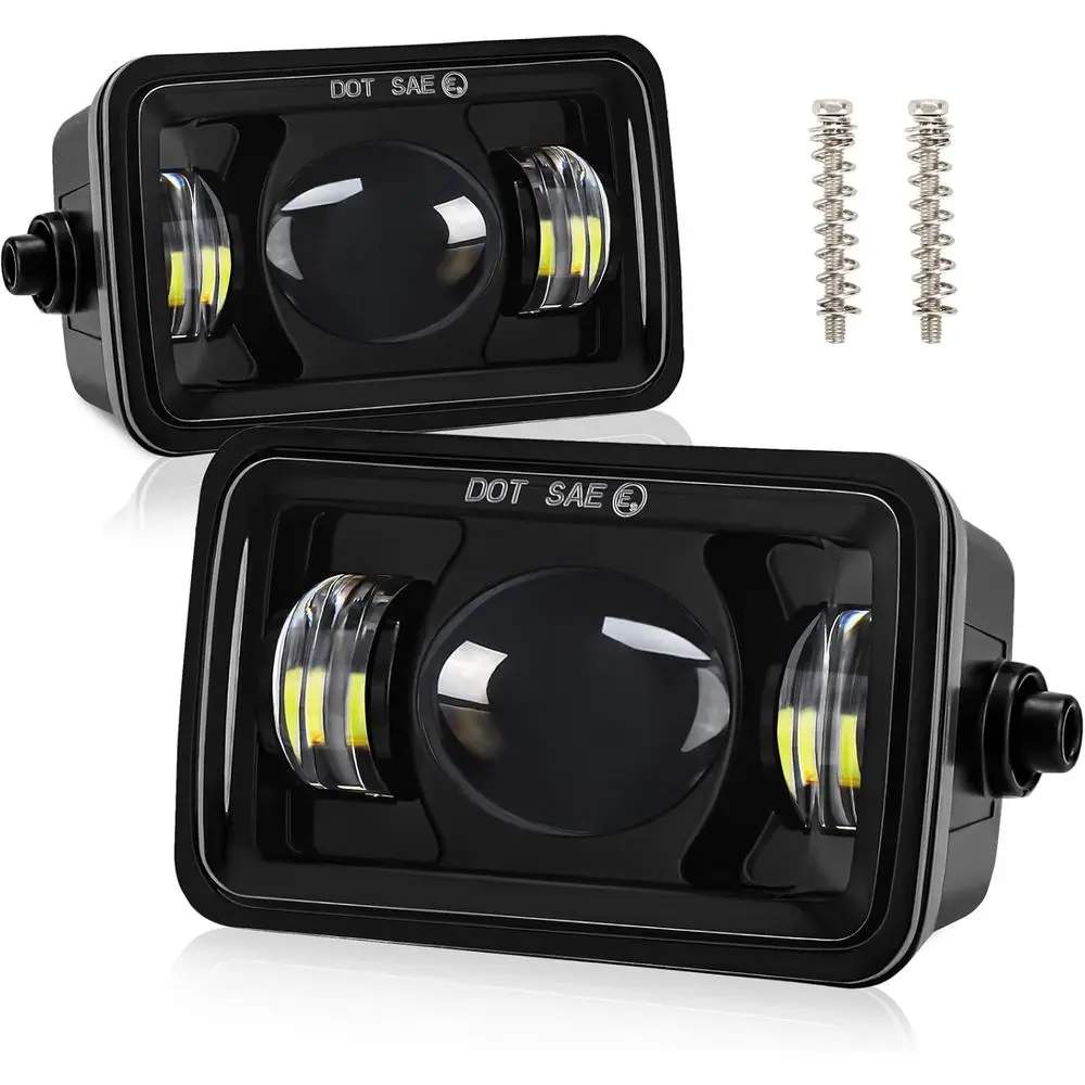 

Super Bright 60W LED Fog Lights for 2015-2020 Ford F150, DOT Approved Rectangular Front Bumper Driving Lights