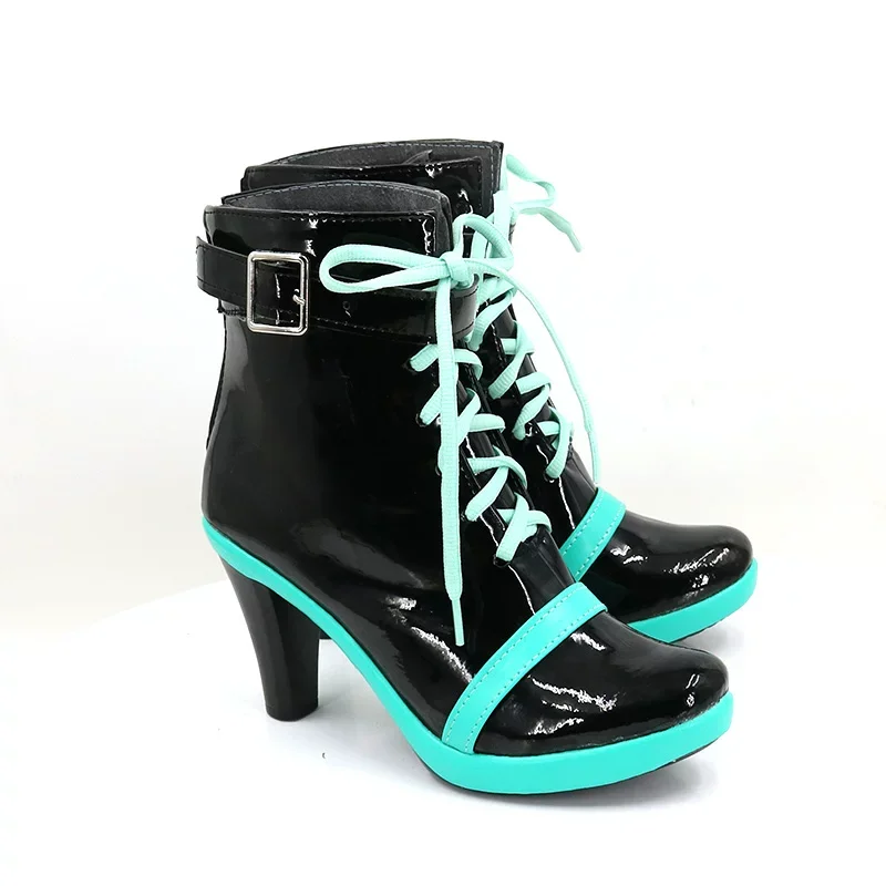 Chaussures de Cosplay Anime Mikuu pour femmes, bottes sur mesure Len Rin Cos