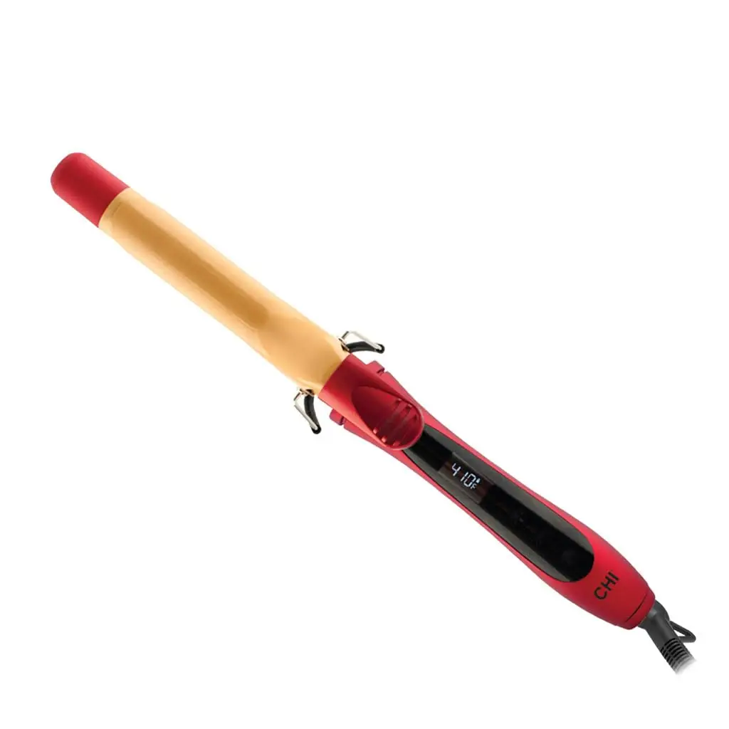 

Ceramic Curl Iron for Smooth & Shiny Hair, Adjustable Temperature with Auto Shut-Off, 1" Barrel