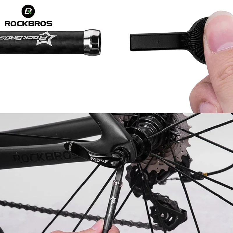 ROCKBROS MTB Bicycle Kickstand Parking Rack Mountain Road Bike Support Side Kick Stand Foot Brace bike stand Cycling Accessories