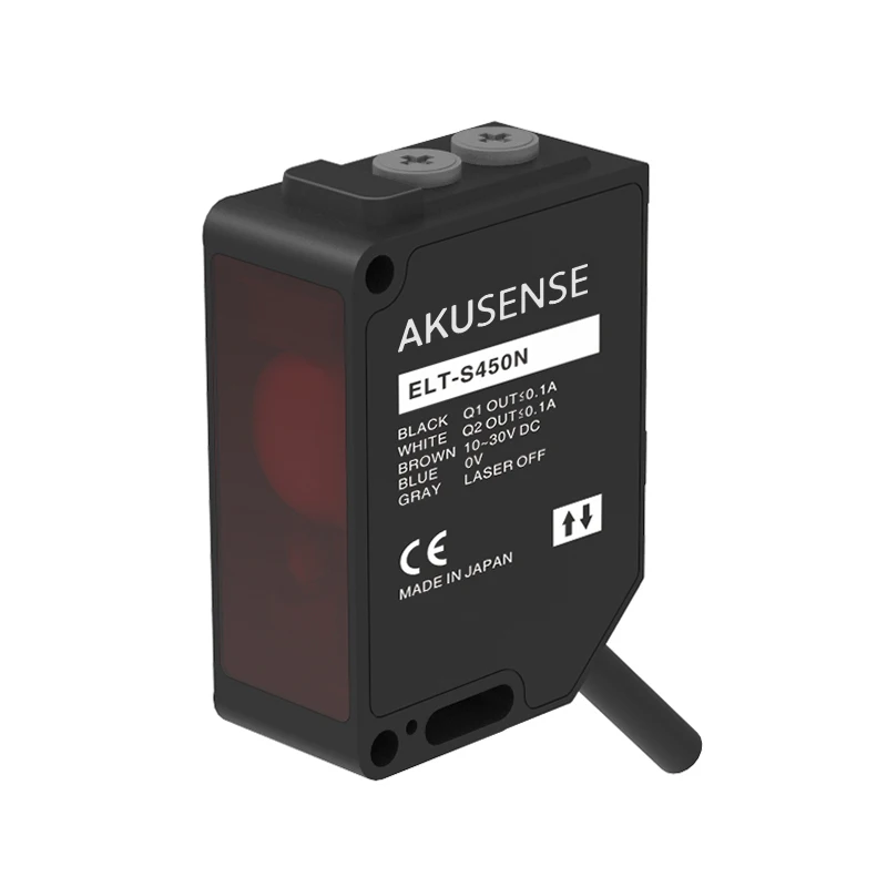 Akusense ELT-S450P BGS Diffuse Reflection NPN/PNP Triangulation Principle Distance Detection Sensor