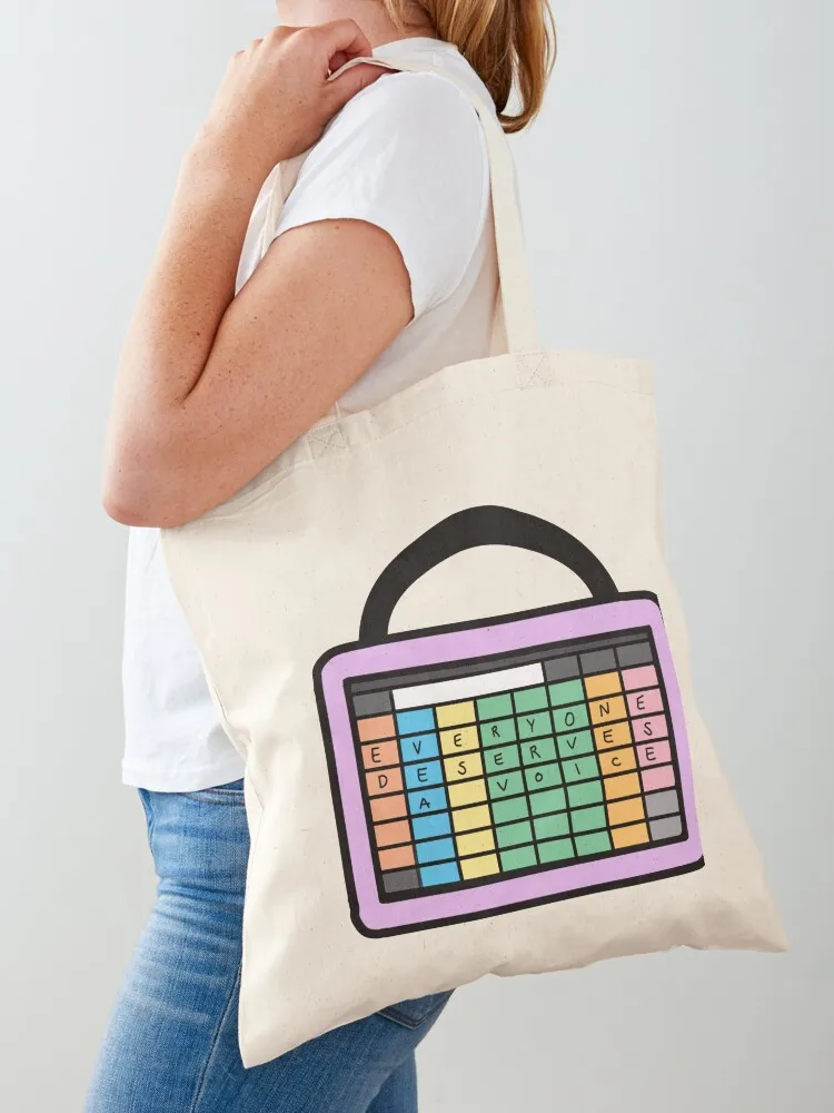 

AAC device everyone deserves a voice, SLP Tote Bag free delivery bags Women's bags Women bags woman 2025