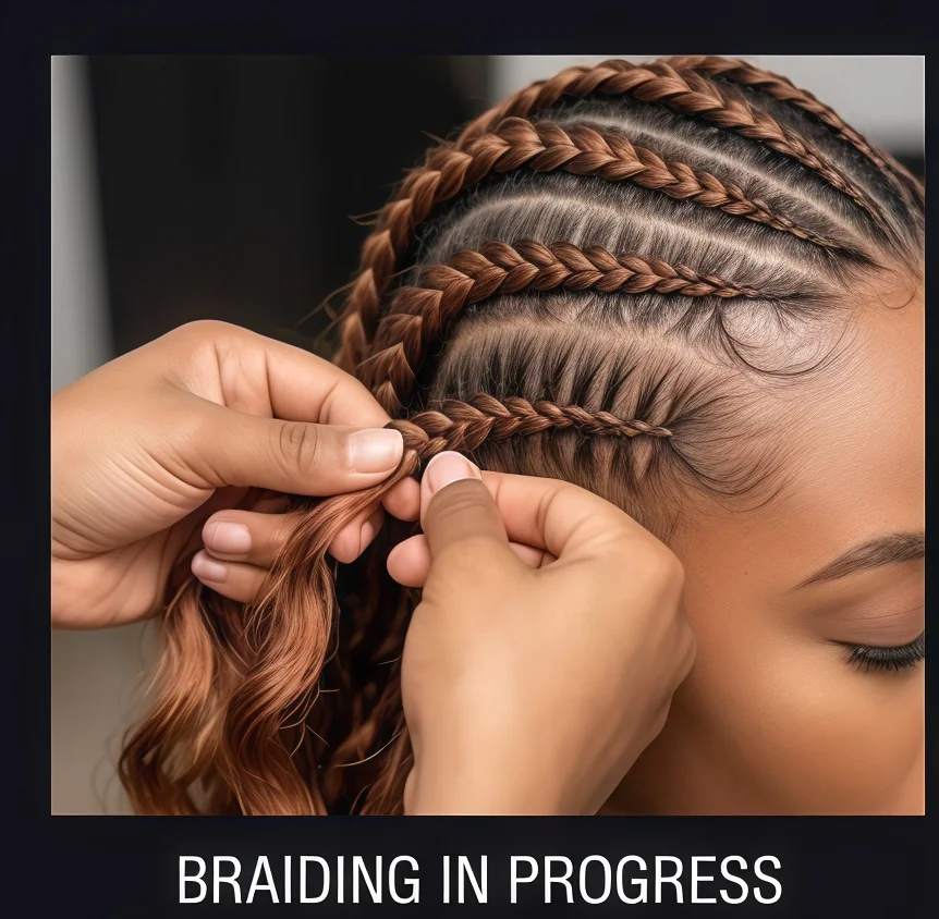 

Высокореалистичный женский парик, дышащий и комфортный, из термостойкого волокна, с естественным видом, идеально подходит для быстрой укладки без усилий.