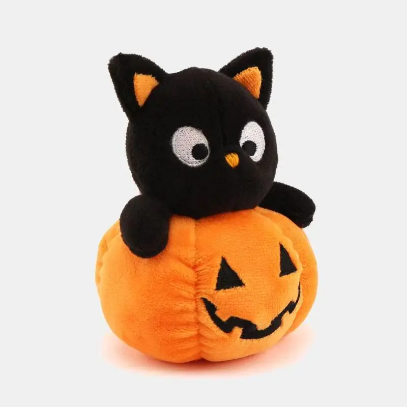 Breloque de sac d'halloween 15cm, jouets en peluche d'halloween, Adorable pendentif de personnage de citrouille fantôme en peluche pour femmes et hommes, sac à main