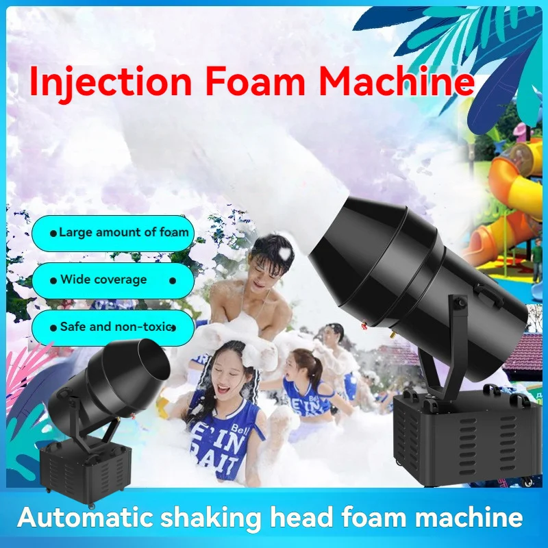 Portable Event Equipment Moving Head Foam Cannon Machine Jet Foam Machine Outdoor Foam Machine Foam Blower