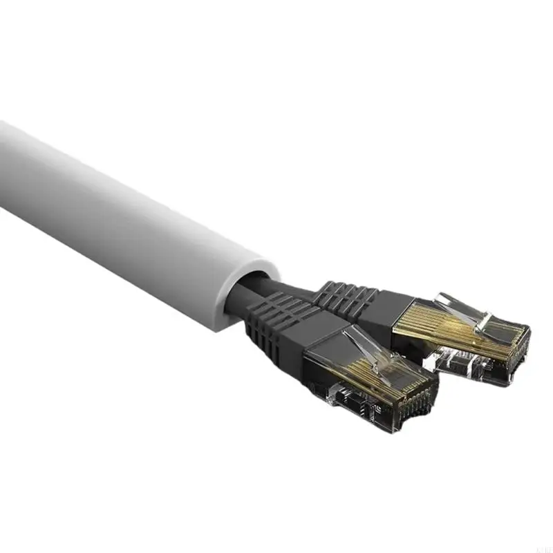 PVC Câble Management Cover Cord Cordon Corloge fil Corloge pour le bureau à domicile 100 K1KF