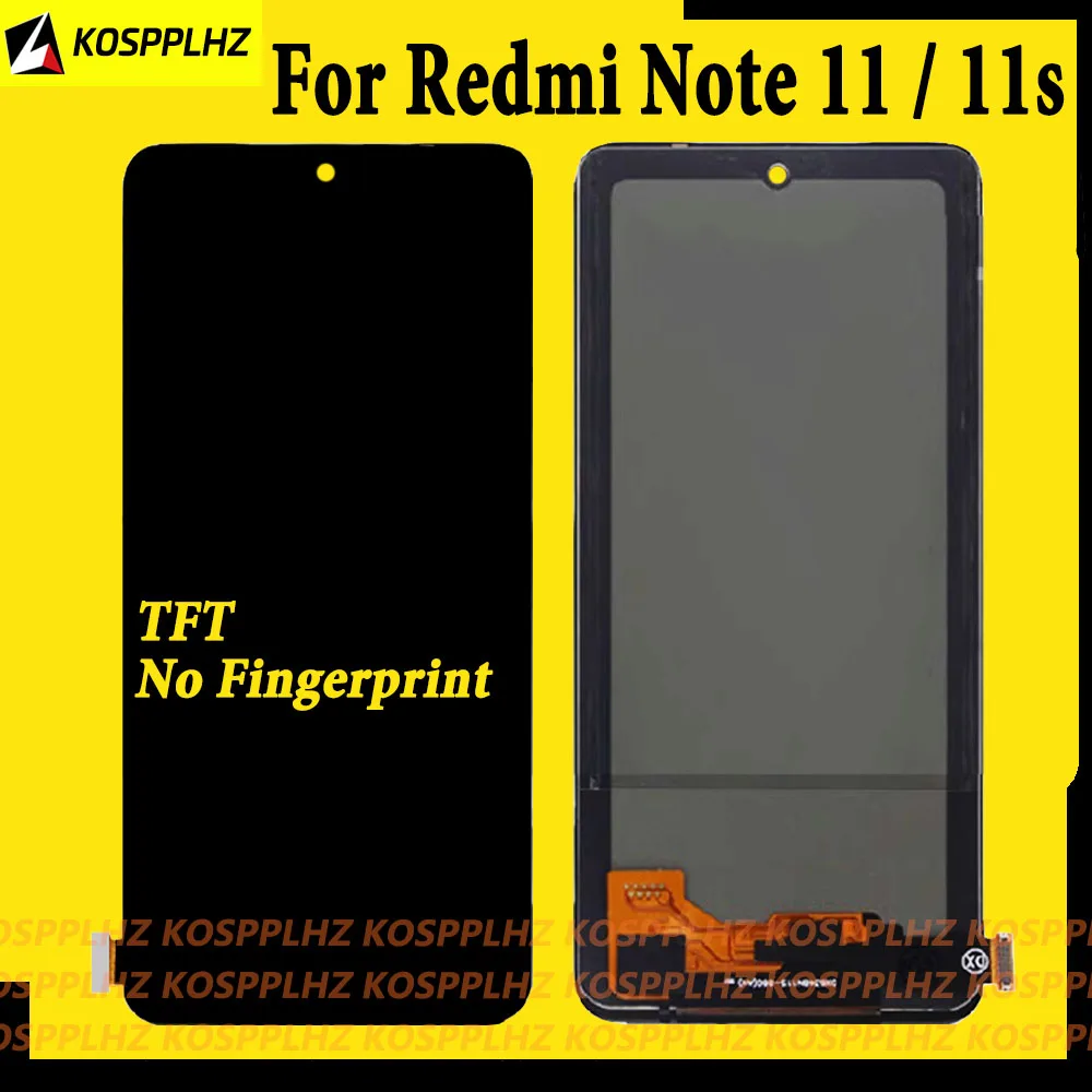 

6.43" For Redmi Note 11 / 11s 4G Mobile Phone LCD Display Screen Repair Parts For Red mi Note11 4G 2201117TG LCD Touch 2201117T