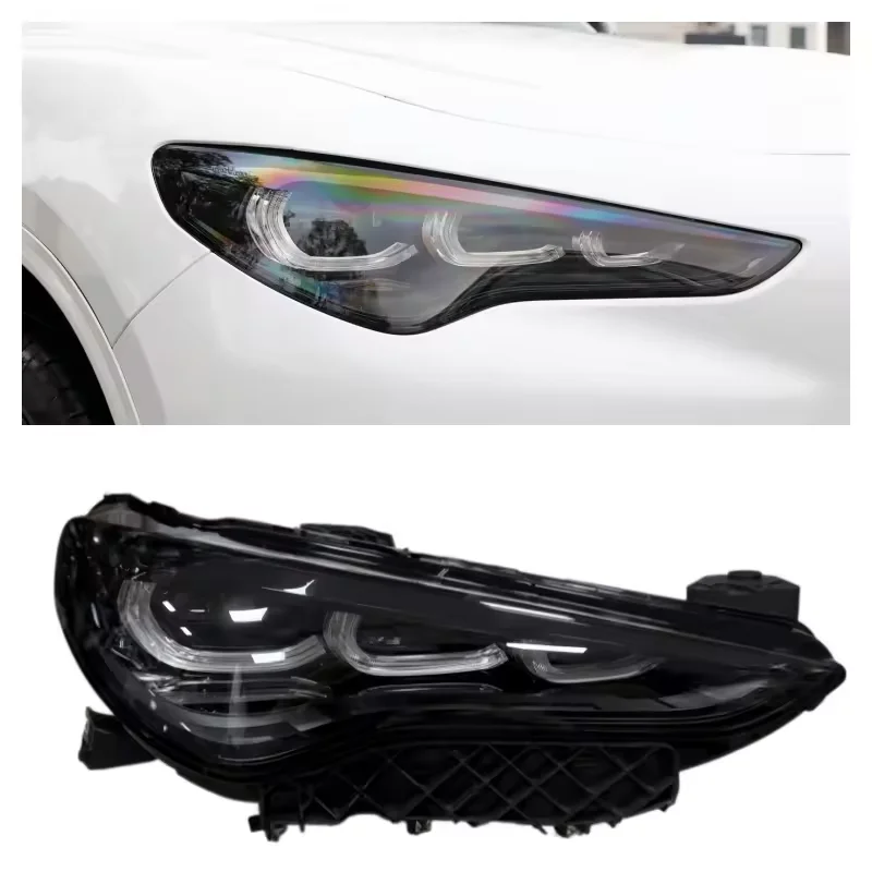 For  Stelvio Headlight Assembly 2023 2024 2025 Original Headlamp Lens LED Lamp Left Right High Quality Matrix Light