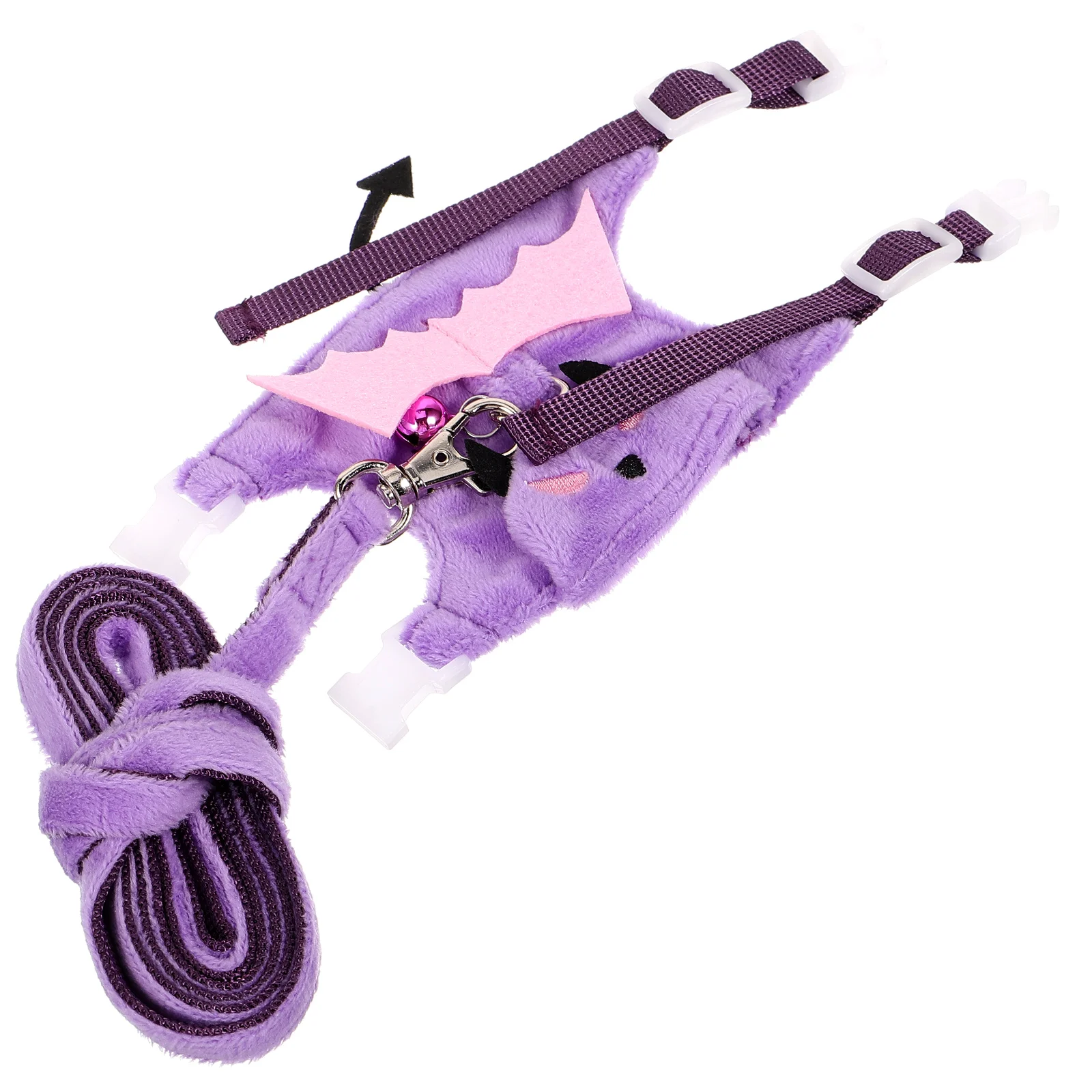 

Pet Harness Leash Set Adjustable Small Animal Ferret Rabbit Kitten Walking Supplies Comfortable Traction Rope