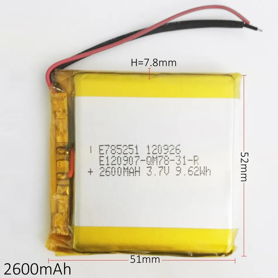 LPiB 3.7V 2600mAh: A Bateria Reutilizável Ideal para Dispositivos Portáteis – Análise e Recomendação Real