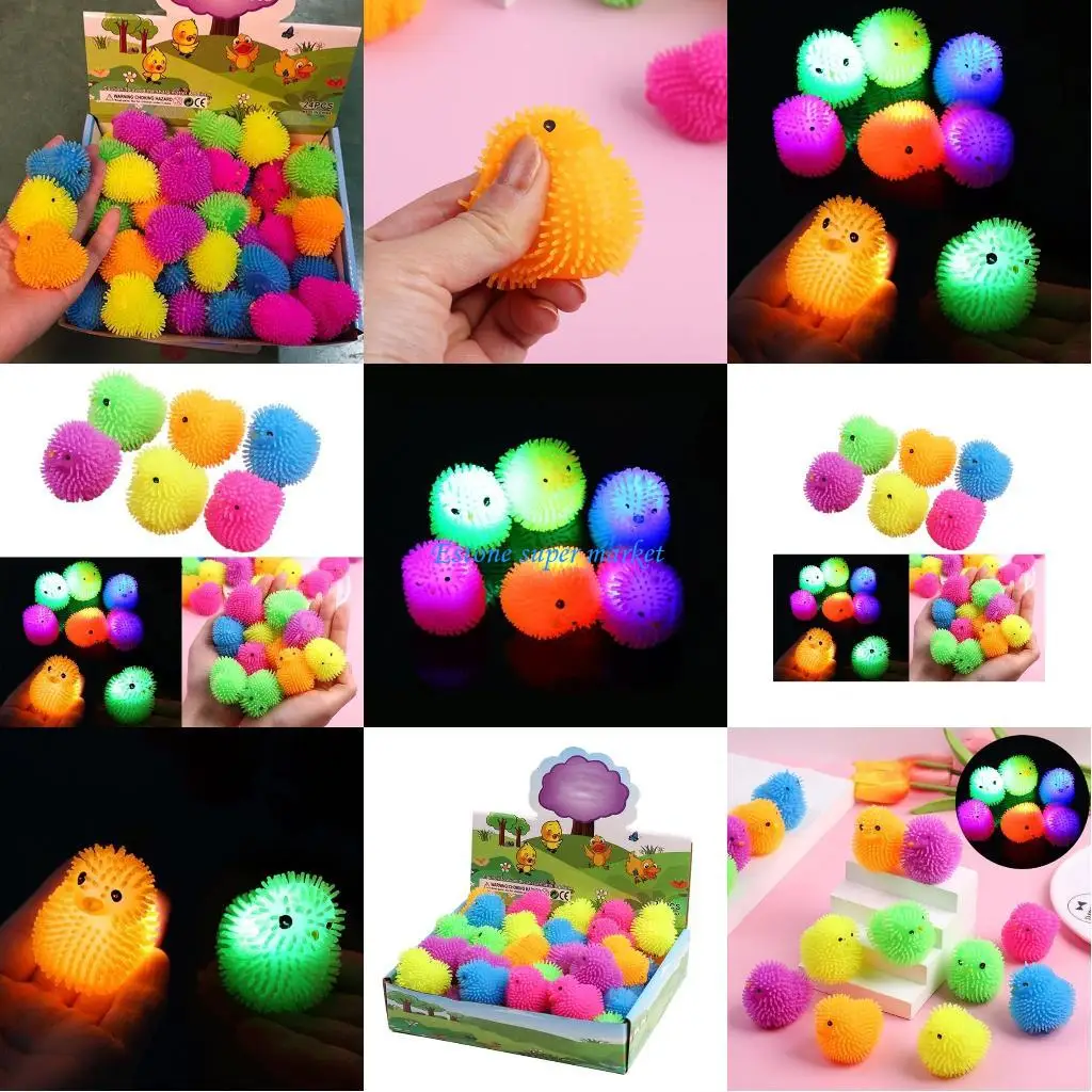 

090B 48pcs Stress Chicken Puffers Toy to Remove Anxiety and Manage Anger Gifts