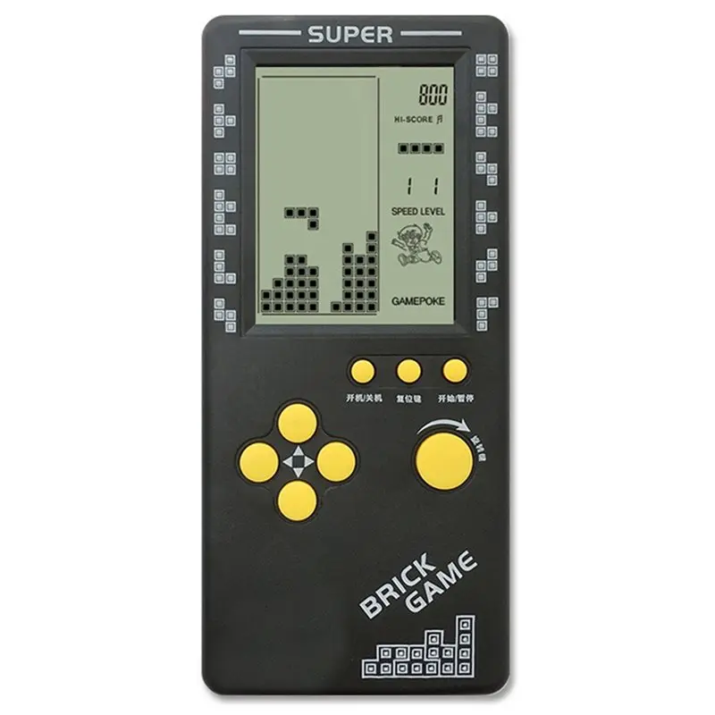 

Игровая консоль M09K в стиле ретро, ​​портативная прозрачная игровая приставка с большим экраном, подарок для детей и взрослых