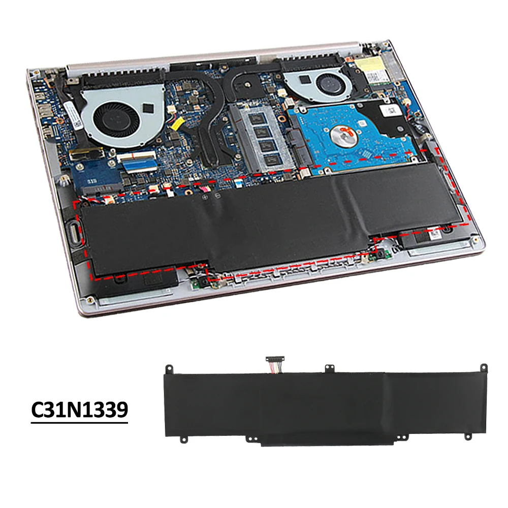 KingSener C31N1339 Laptop Battery For ASUS Zenbook UX303L UX303LN TP300L TP300LA TP300LJ Q302L Q302LA Q302LG C31N1339 50WH