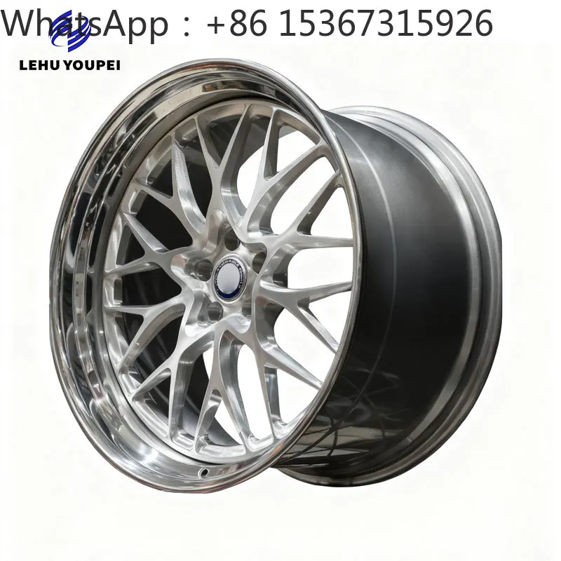 18-22 Inch 2PCS Polished Brushed Silver Forged Racing Car Wheel Rims