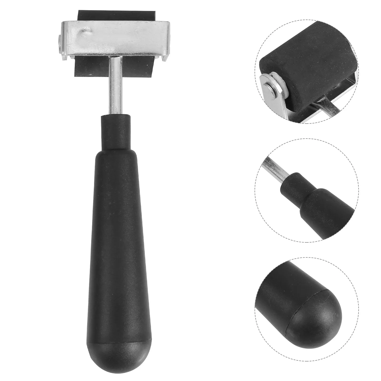 Rubber Brayer Roller Ergonomic Nonslip Handle for Printmaking Inking Stamping Carved Block Painting Crafts