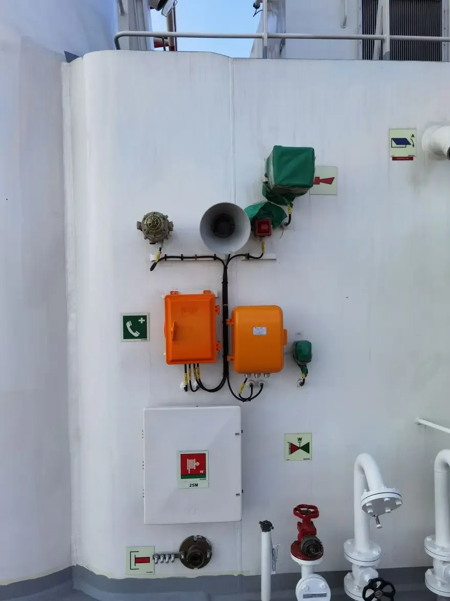 KNTECH Áreas peligrosas industriales Teléfono a prueba de explosiones VoIP SIP IP ATEX para exteriores para petróleo y gas